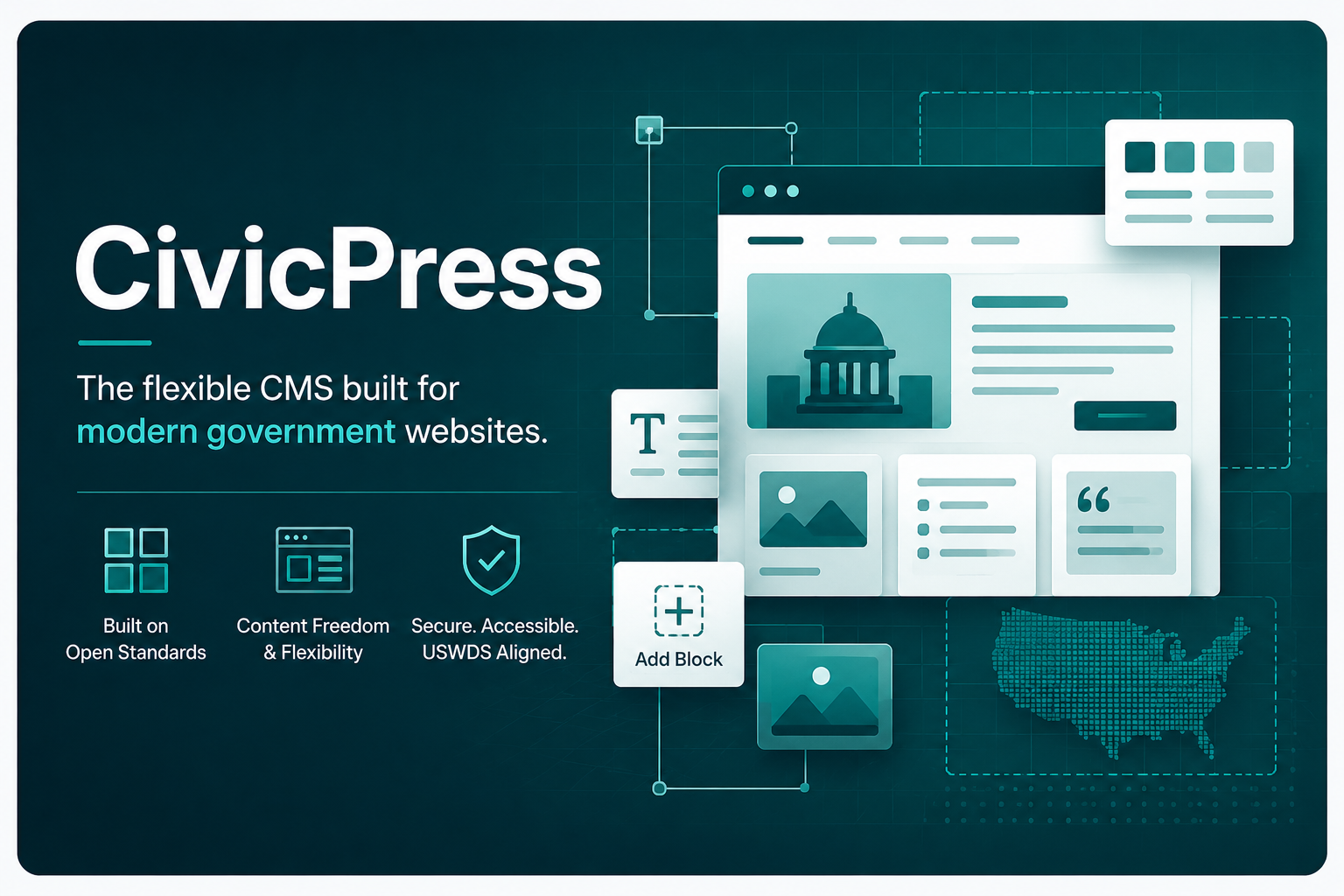 Enterprise content operations diagram showing publishing workflows and platform governance.